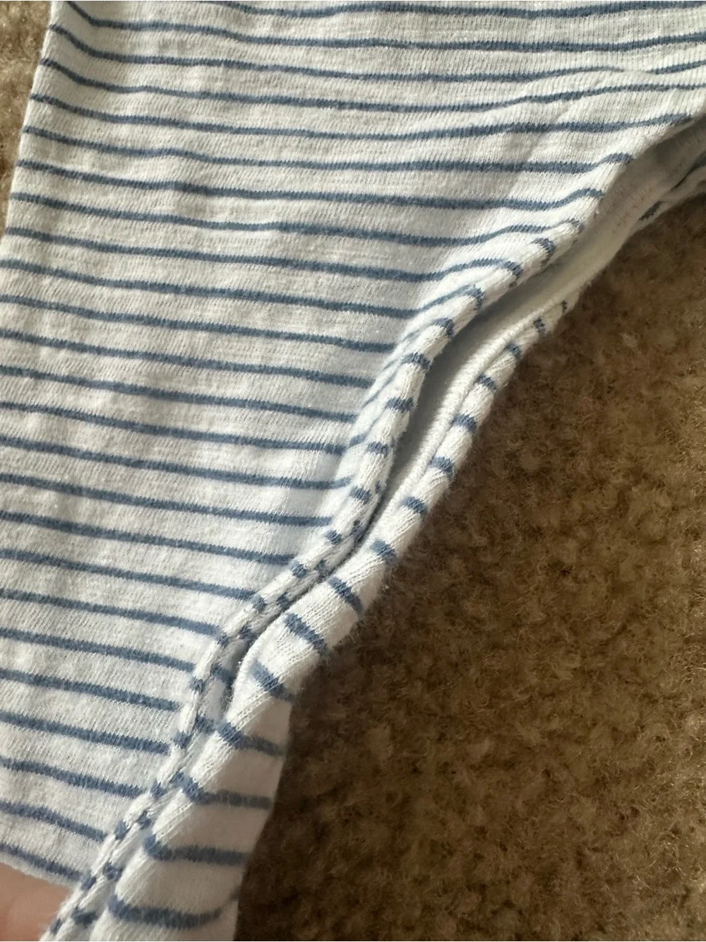 Vintage Baby Gap Unisex One-Piece Romper 12–18 Months Striped Fall Outfit